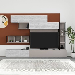 [FZ97936] Parete attrezzata Tronador 260 cm. light mocha e ancient white MTV234464