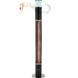 [2006436] Patio Carbonio Led+Cassa Bluetooth