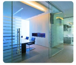 [2003450] Pellicola adesiva bianca opaca privacy 75x240 per porte, porta finestre e finestra.