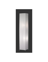 [TRIOR40122001] Piantana 2xE27 Bamboo Carta Bianca H130 cm Trio Lighting