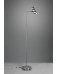 [TRIO412400107] Piantana Marley Nichel Spot Cilindro H151 Trio Lighting