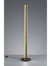 [TRIO474410179] Piantana Moderna Led Texel H142 cm Nero E Oro Trio Lighting