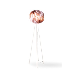 [GL/3P/163/PKM] Piantana treppiedi Pink Metal in Metallo Cm. 40 x 163 h
