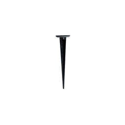 [SOV27/06] Picchetto di Supporto in Alluminio nero