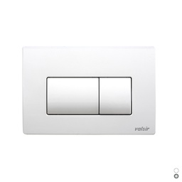[DFLEX-360-871-335] Placca di comando 215x145 per Tropea S doppio scarico cromato lucido