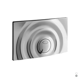 [DFLEX-133-H37859-000] Placca per cassetta dual flush cromo
