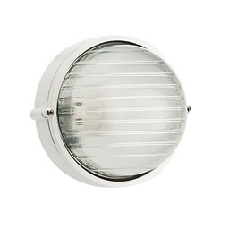 [SOV780/02] Plaf.Piccola E27  linea industriale tonda  bianco
