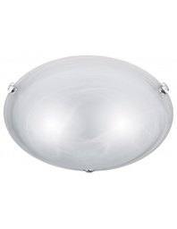 [TRIO6105021-01] Plafoniera 2 Luci Vetro Bianco Adrian Ø40 cm Trio Lighting
