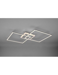 [TRIOR62843187] Plafoniera Arribo Quadrati Led Dimmerabile Rgbw Alluminio Trio Lighting