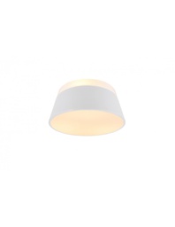 [TRIO608900331] Plafoniera Baroness Cono Bianco Ø45 cm Doppia Illuminazione Trio Lighting