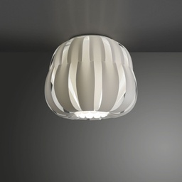 [QN/P/19/W] Plafoniera Bianco Cm. 19 x 17h