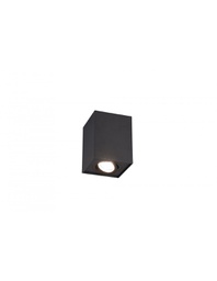 [TRIO613000132] Plafoniera Biscuit Nero Cubo Spot GU10 Orientabile Trio Lighting
