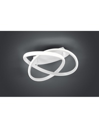 [TRIOR62051131] Plafoniera Course Bianco Spirale Led 18w Dimmerabile Ø45 cm Trio Lighting