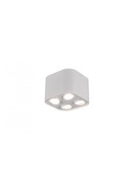 [TRIO612900431] Plafoniera Cubo 4 Spot GU10 Orientabili Cookie Bianco Trio Lighting