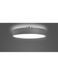 [TRIO603900511] Plafoniera Hotel 5 Luci Paralume Grigio Ø65 cm Trio Lighting