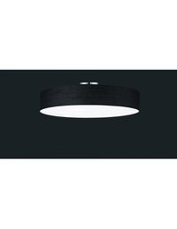 [TRIO603900502] Plafoniera Hotel 5xE27 Paralume Nero Ø65 cm Trio Lighting