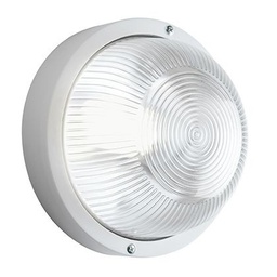 [SOV47/02] Plafoniera In Resina  linea echo tonda  bianco