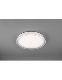 [TRIOR62371100] Plafoniera Moderna Led 18W Dimmerabile Heracles Bianco Ø38 cm Trio Lighting