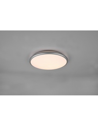 [TRIOR67021187] Plafoniera Moderna Led Dimmer 3000k Limbus Alluminio Trio Lighting