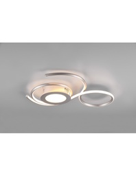 [TRIO623410207] Plafoniera Moderna Led Dimmer Per Soggiorno Jive Nichel Trio Lighting