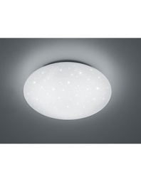 [2002704] Plafoniera Moderna Led Lukida Bianco Effetto Stelle Scintillanti  Trio Lighting