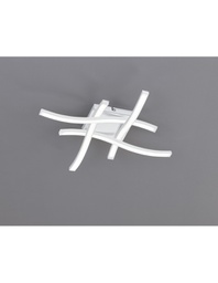 [2002703] Plafoniera Moderna Route 4 Bacchette Led 4000k Bianco Trio Lighting