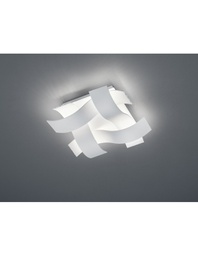 [TRIO623810431] Plafoniera Moderna Ruby Quadrata Led Dimmerabile Bianco L35 cm Trio Lighting