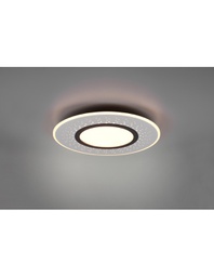 [TRIO626910307] Plafoniera Moderna Verus Nichel Led Dimmer 44w Trio Lighting