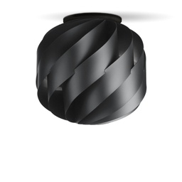 [GL/P/40/NE] Plafoniera Nero Cm. 40 x 39h