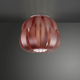 [QN/P/19/PKM] Plafoniera Pink Metal Cm. 19 x 17h