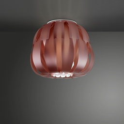 [QN/P/42/PKM] Plafoniera Pink Metal Cm. 42 x 33h
