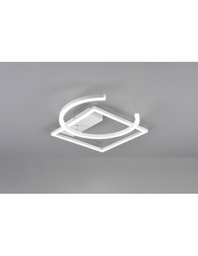 [TRIOR62162131] Plafoniera Pivot Led 23,5w Bianco L42 cm Dimmerabile Trio Lighting
