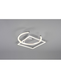 [TRIOR62162105] Plafoniera Pivot Led 23,5w Nichel L42 cm Dimmerabile Trio Lighting