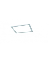 [TRIO657413007] Plafoniera Quadrata Griffin Led Dimmerabile Rgbw Nichel 29x29 cm Trio Lighting