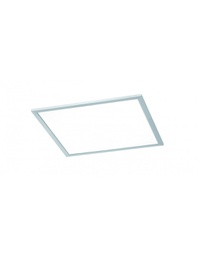 [TRIO657414007] Plafoniera Quadrata Griffin Led Dimmerabile Rgbw Nichel 39x39 cm Trio Lighting