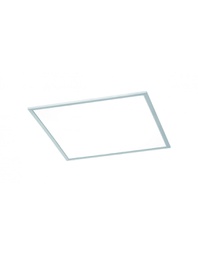 [TRIO657416007] Plafoniera Quadrata Griffin Led Dimmerabile Rgbw Nichel 59x59 cm Trio Lighting