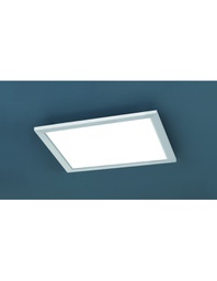 [TRIO674013007] Plafoniera Quadrata Led Dimmer Phoenix Nichel 30x30 cm Trio Lighting