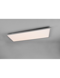 [TRIOR62868087] Plafoniera Rettangolare Led Funzione Luce Notturna Gamma Alluminio Trio Lighting