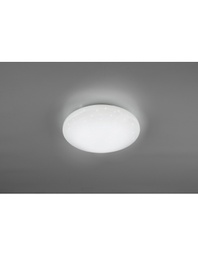 [TRIOR65003000] Plafoniera Rotonda Fara Moderna Led RGB Dimmerabile Bianco Ø27 cm Trio Lighting