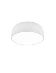 [TRIO609800431] Plafoniera Rotonda Moderna 4 Luci Baron Bianco Opaco Trio Lighting