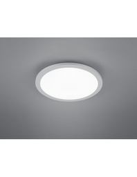 [TRIOR62983087] Plafoniera Rotonda Tiberius Led Ø30 cm Alluminio Trio Lighting