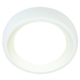 [SOV99100/02] Plafoniera Tonda 8W Led 4000K  linea loft  bianco