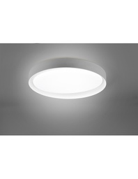 [TRIOR62712411] Plafoniera Zeta Led Dimmerabile Ø48 cm Grigio Trio Lighting
