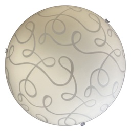 [1932586] Plafoniera da soffitto Alma bianca 30 centimetri