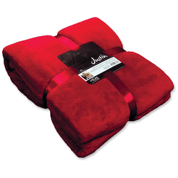 [2005663] Plaid Jastin 150x200 cm rosso