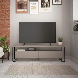 [FZ96895] Porta Tv Cornea tortora due ante