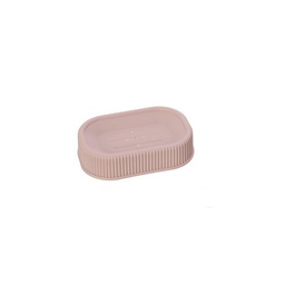 [20040739] Porta saponetta serie Colorado in plastica color bianco rosa