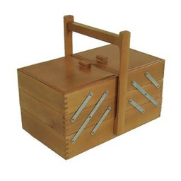 [V50231200NO] Portalavoro n.12 noce cm34xh18-29,5x20 legno di faggio made in italy
