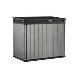 [K237830] Portattrezzi in Resina Verniciabile elite-store duotech  grigio  141x82x123,5h cm