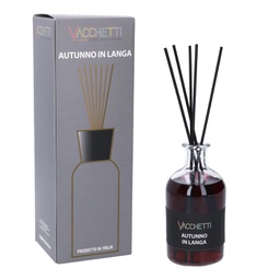 [V5601810000] Profumatore per ambienti vetro 250 ml autunno in langa cmø6h24